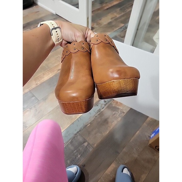 Womens Sz 10 Sonoma Ortholite ECO Braided Mule Clog Heeled Brown Woven NWOB - Picture 11 of 11